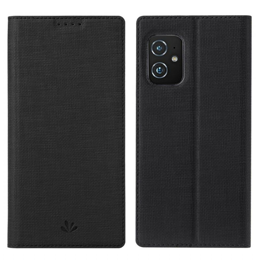 Bescherming Hoesje voor Asus Zenfone 8 Folio-hoesje Vili Dmx Getextureerd