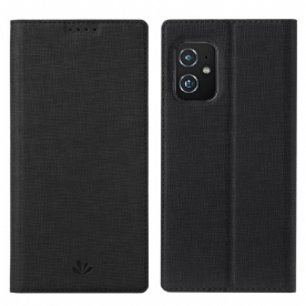 Bescherming Hoesje voor Asus Zenfone 8 Folio-hoesje Vili Dmx Getextureerd