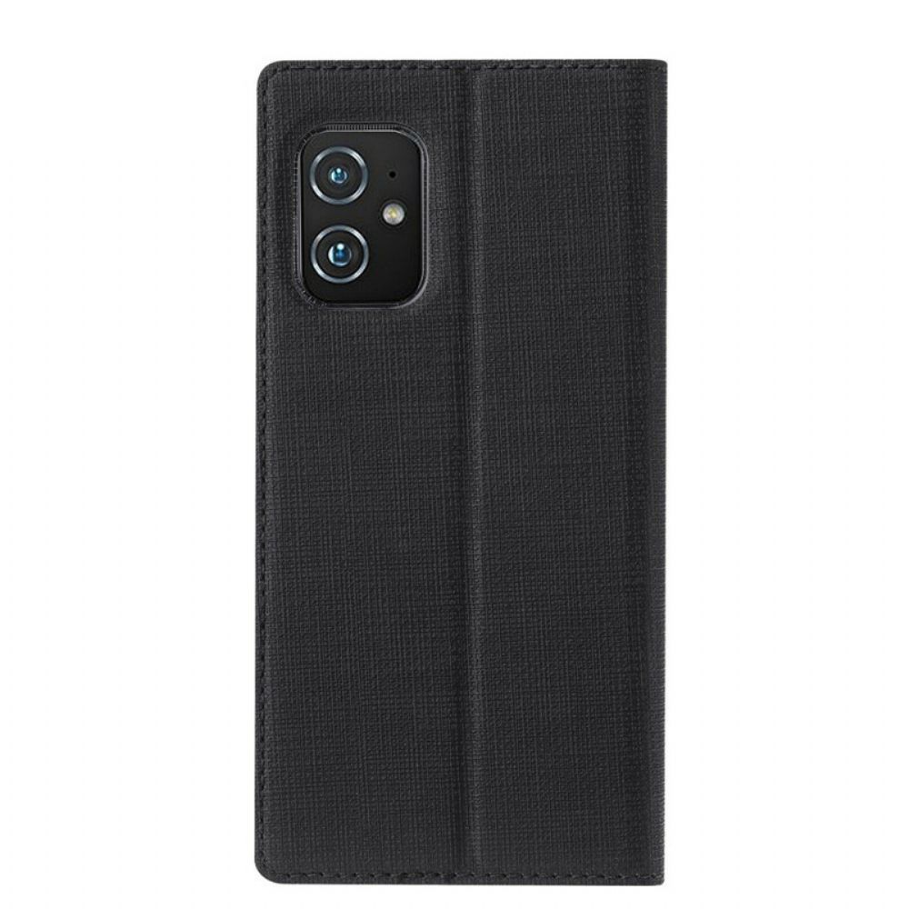 Bescherming Hoesje voor Asus Zenfone 8 Folio-hoesje Vili Dmx Getextureerd