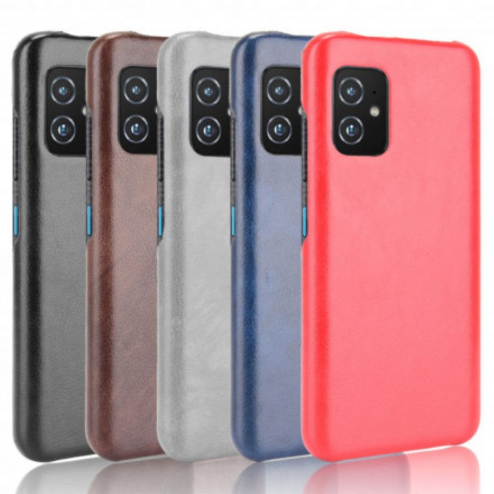 Hoesje voor Asus Zenfone 8 Lichi Leereffect