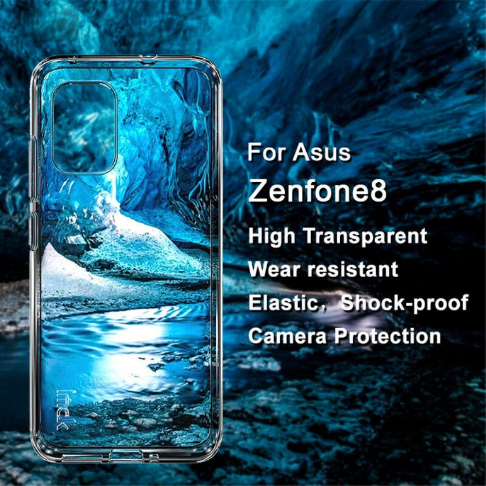 Telefoonhoesje voor Asus Zenfone 8 Imak Transparant