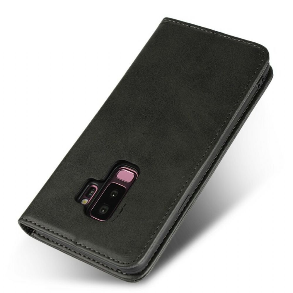 Bescherming Hoesje voor Samsung Galaxy S9 Plus Folio-hoesje Kunstleer Stiksels