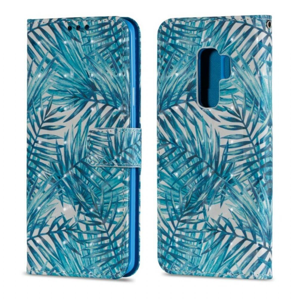 Folio-hoesje voor Samsung Galaxy S9 Plus Bladeren