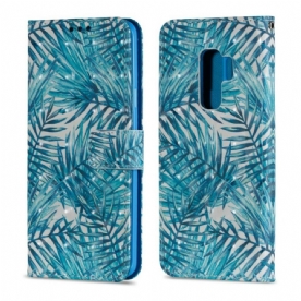 Folio-hoesje voor Samsung Galaxy S9 Plus Bladeren