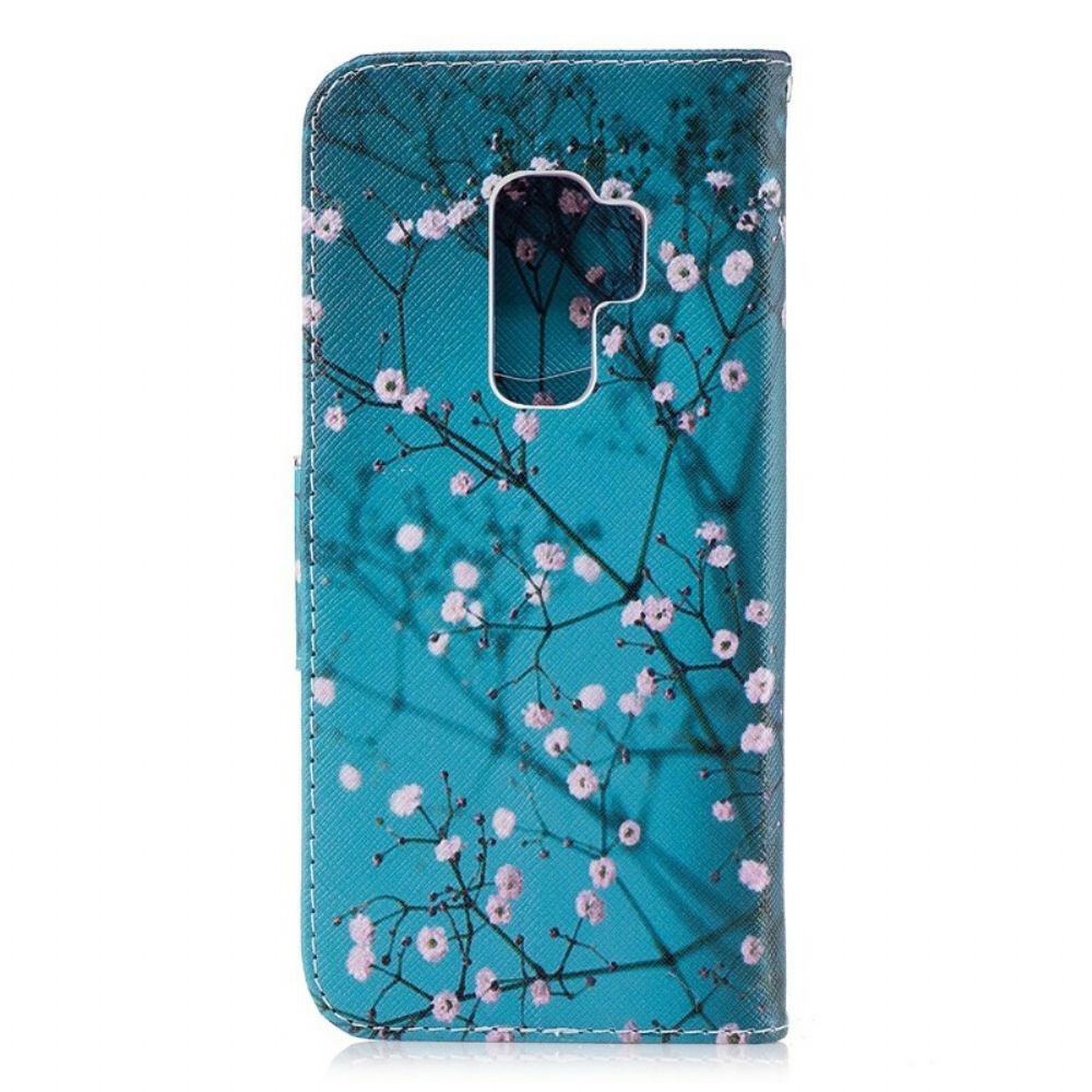 Folio-hoesje voor Samsung Galaxy S9 Plus Bloeiende Boom