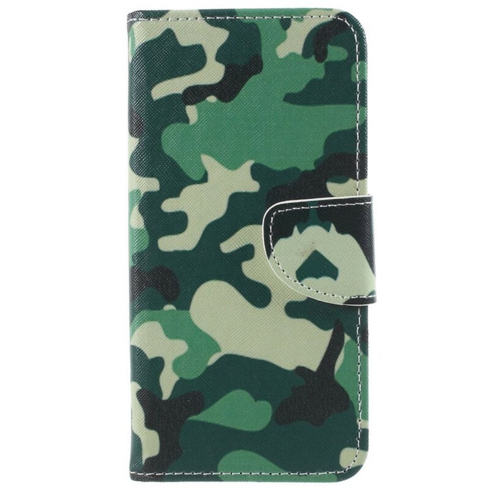 Folio-hoesje voor Samsung Galaxy S9 Plus Militaire Camouflage