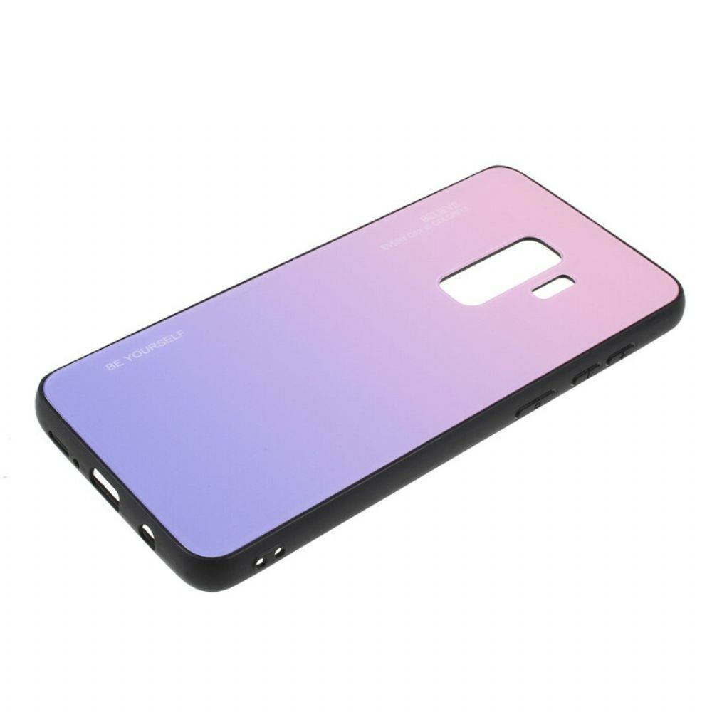 Hoesje voor Samsung Galaxy S9 Plus Gegalvaniseerde Kleur