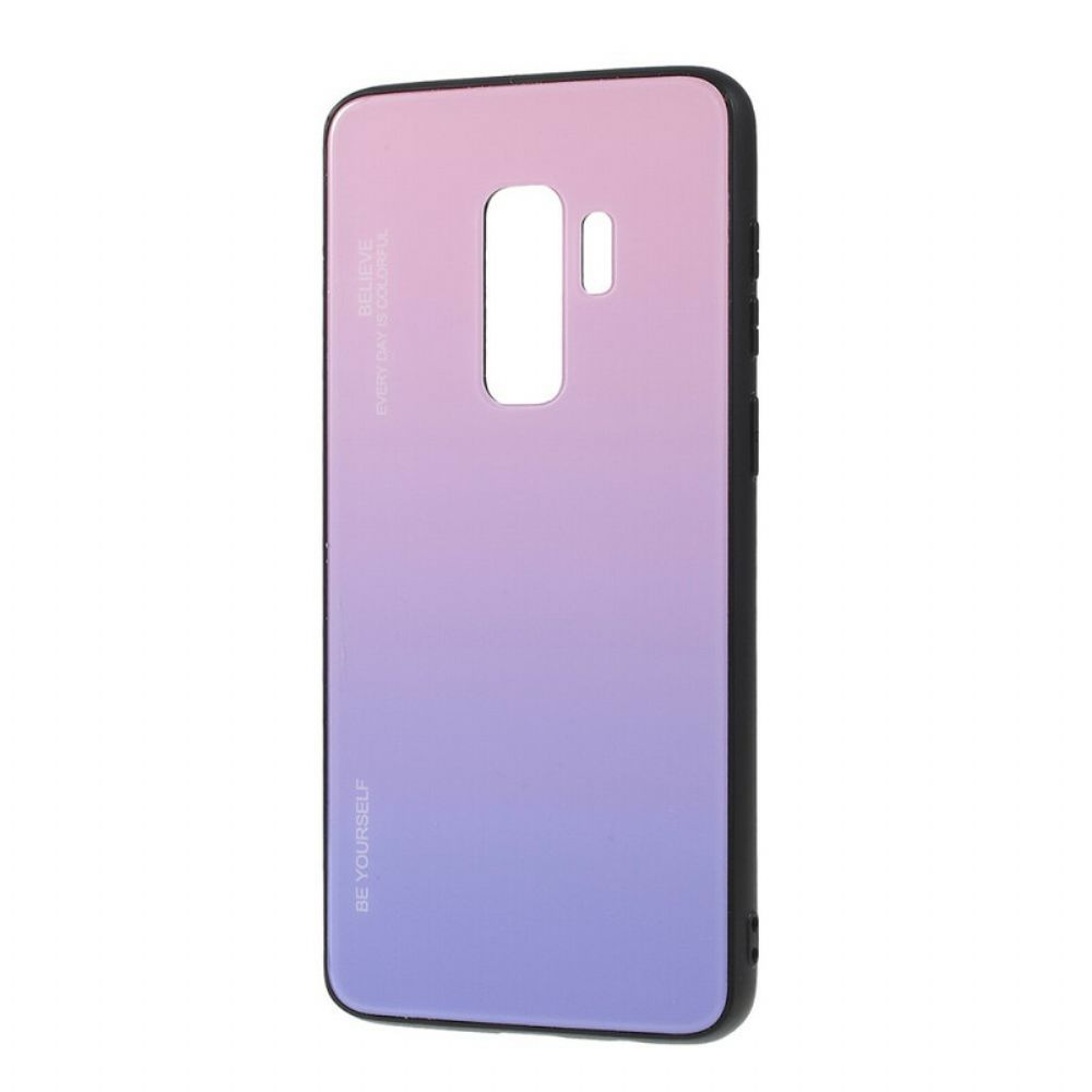 Hoesje voor Samsung Galaxy S9 Plus Gegalvaniseerde Kleur