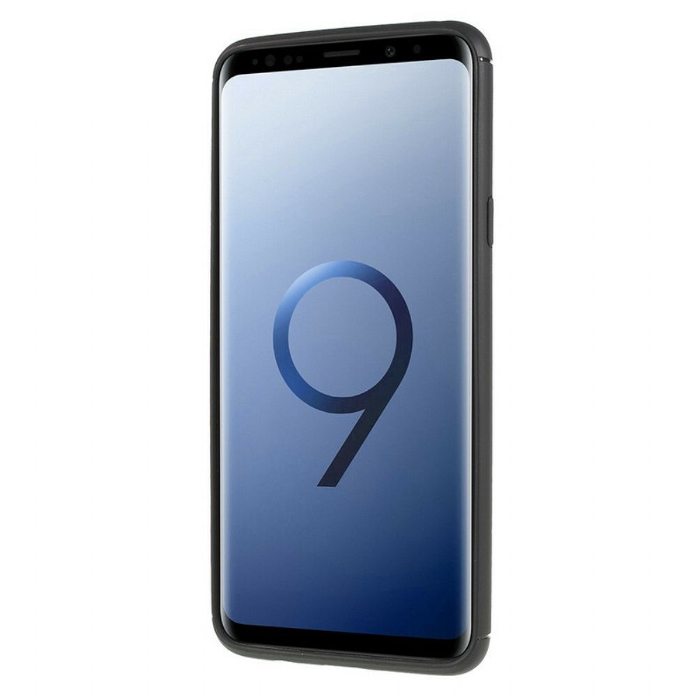 Hoesje voor Samsung Galaxy S9 Plus Magnetische Ring-ondersteuning