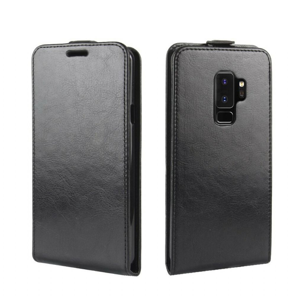 Leren Hoesje voor Samsung Galaxy S9 Plus Folio-hoesje Opvouwbaar Leereffect