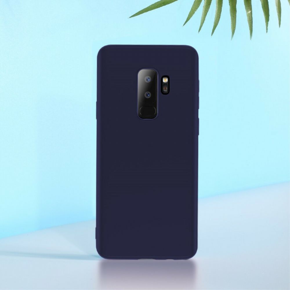 Telefoonhoesje voor Samsung Galaxy S9 Plus X-level Vloeibare Siliconen