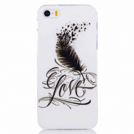 Hoesje voor iPhone SE / 5 / 5S Leven & Liefde