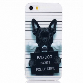 Hoesje voor iPhone SE / 5 / 5S Slechte Hond