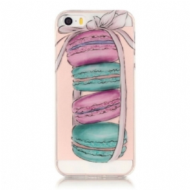 Hoesje voor iPhone SE / 5 / 5S Transparante Gastronomische Macarons