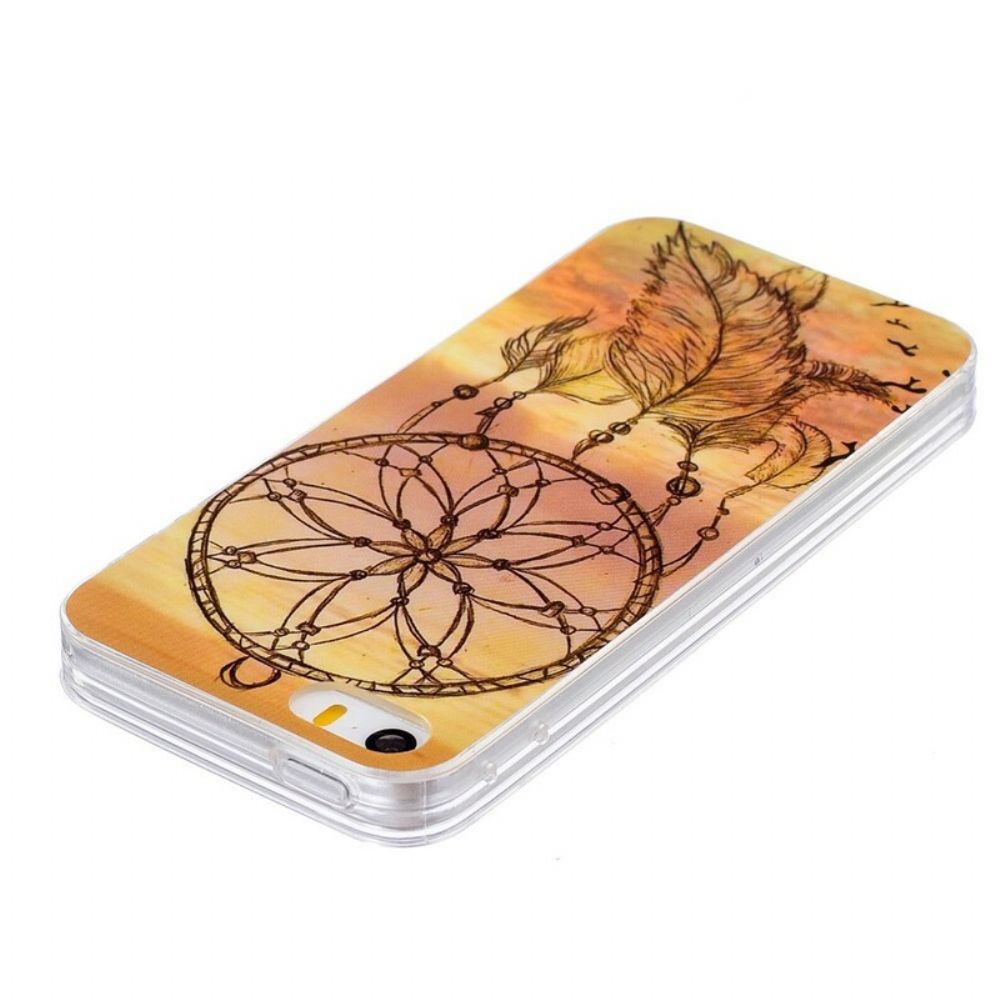 Hoesje voor iPhone SE / 5 / 5S Veer Dromenvanger