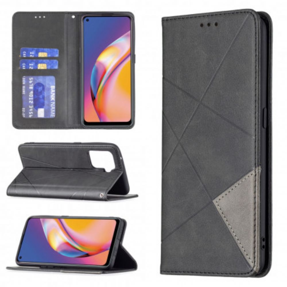 Bescherming Hoesje voor Oppo A94 5G Folio-hoesje Artiestenstijl