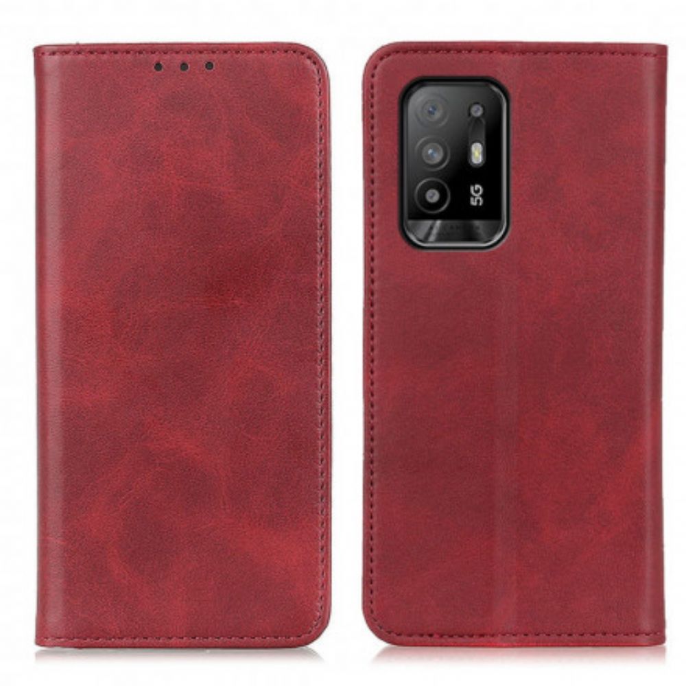 Bescherming Hoesje voor Oppo A94 5G Folio-hoesje Elegantie Splitleer