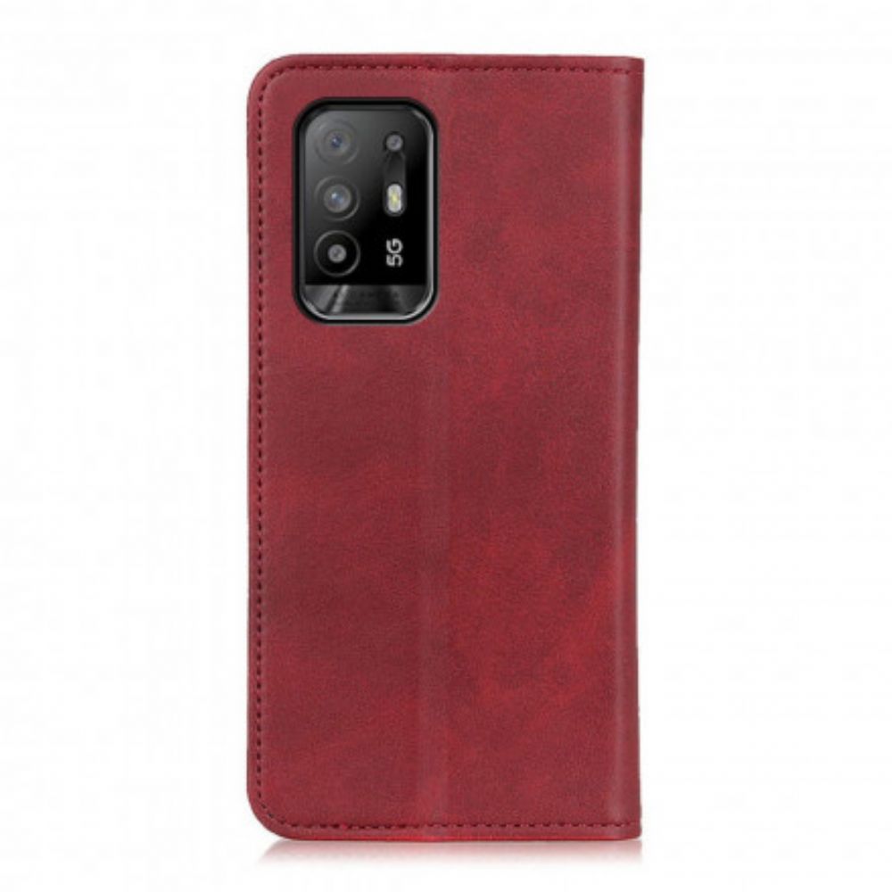 Bescherming Hoesje voor Oppo A94 5G Folio-hoesje Elegantie Splitleer