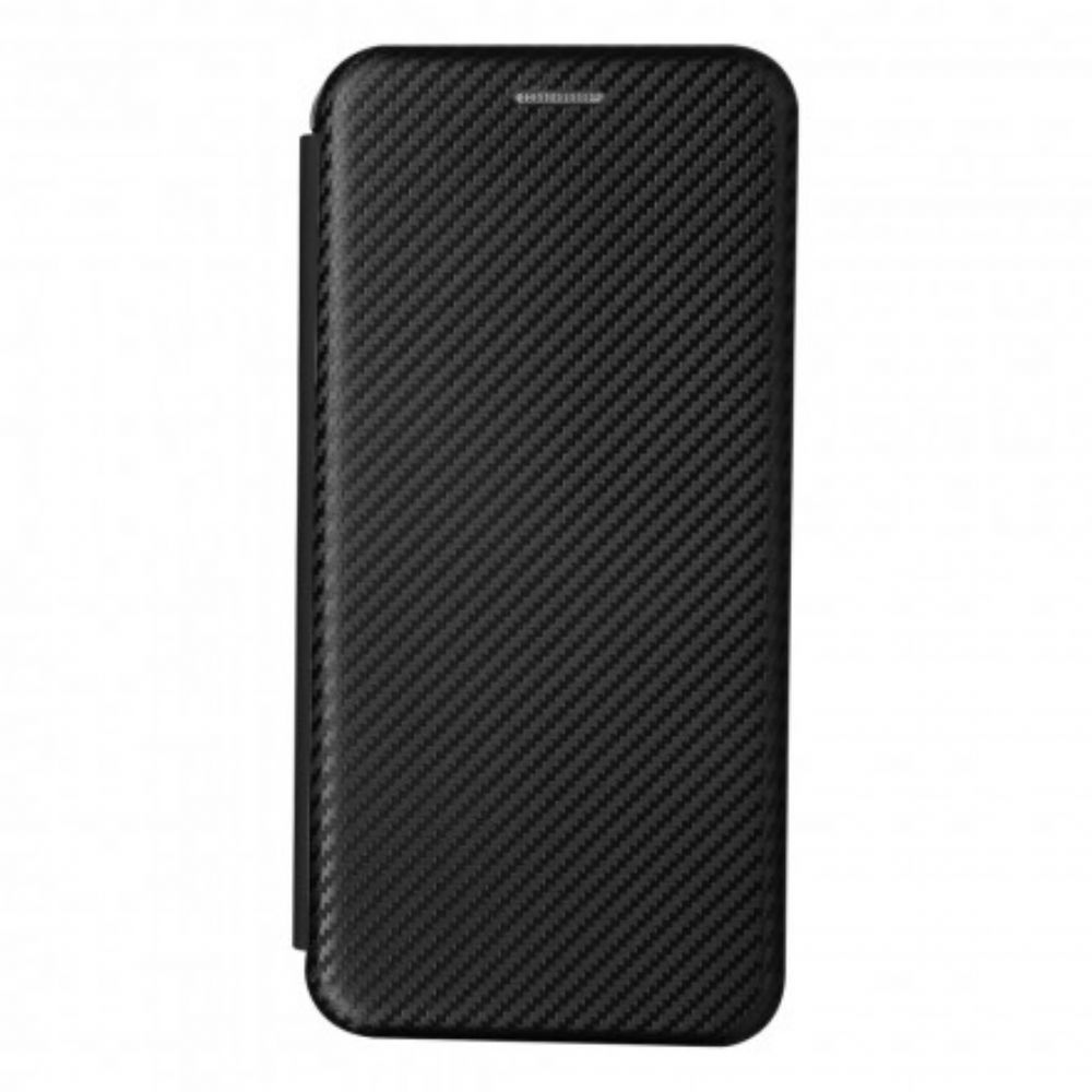 Bescherming Hoesje voor Oppo A94 5G Folio-hoesje Gekleurde Carbon Silicone