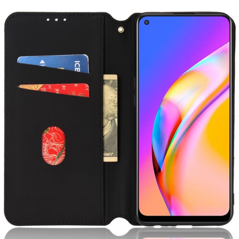 Bescherming Hoesje voor Oppo A94 5G Folio-hoesje In Kunstleer