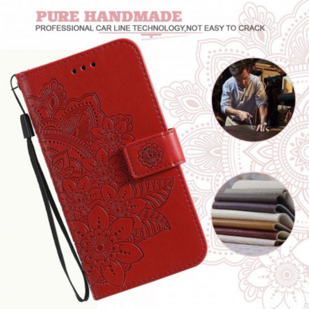 Flip Case voor Oppo A94 5G Bloemenmandala