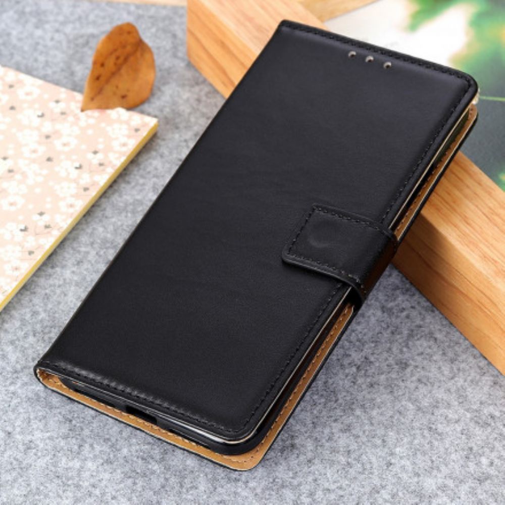 Flip Case voor Oppo A94 5G Eenvoudig Kunstleer