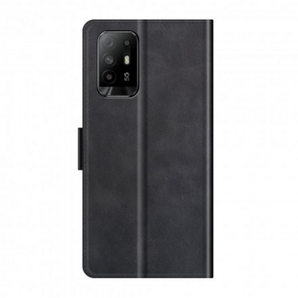 Flip Case voor Oppo A94 5G Folio-hoesje Dubbele Klep