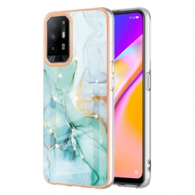 Hoesje voor Oppo A94 5G Marmer