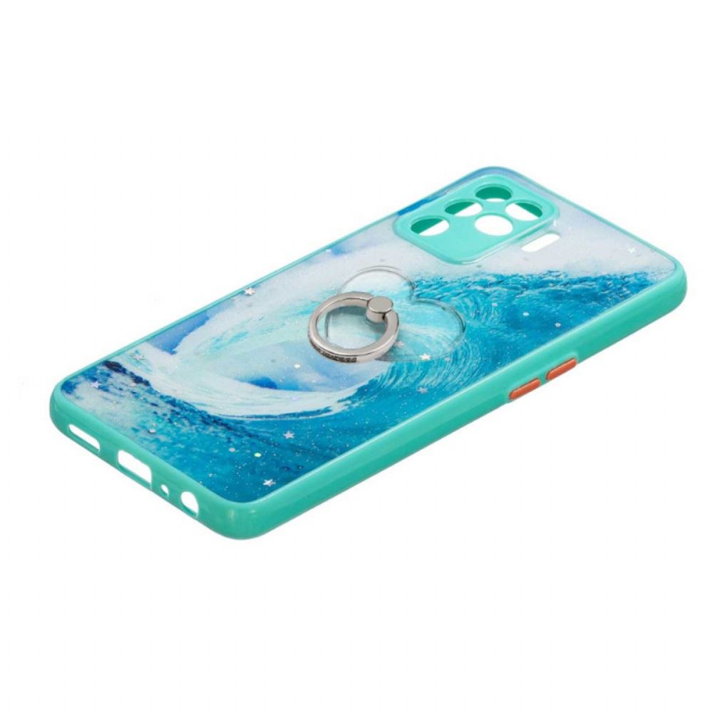 Hoesje voor Oppo A94 5G Zwaaien Met Ring