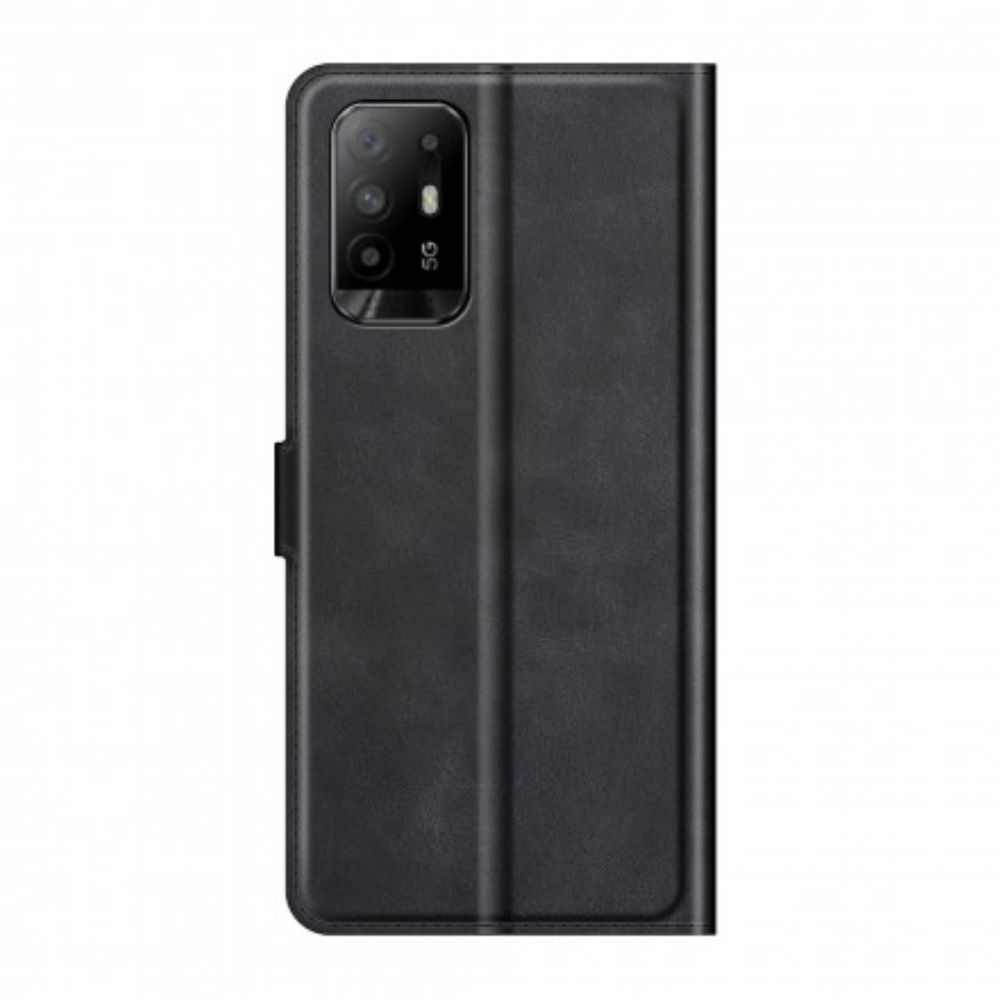 Leren Hoesje voor Oppo A94 5G Extreem Slank Leereffect