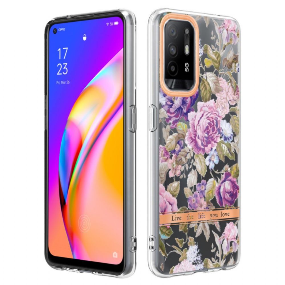 Telefoonhoesje voor Oppo A94 5G Begonia Bloemen