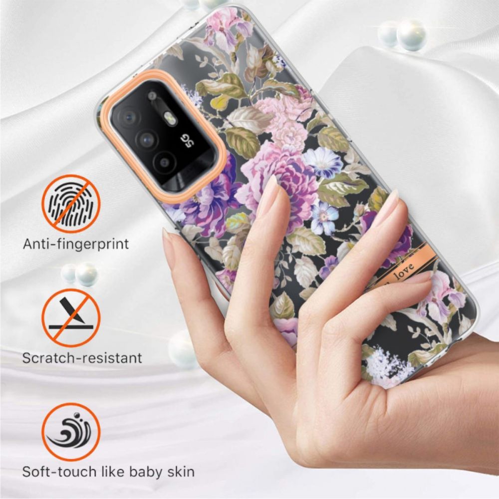 Telefoonhoesje voor Oppo A94 5G Begonia Bloemen