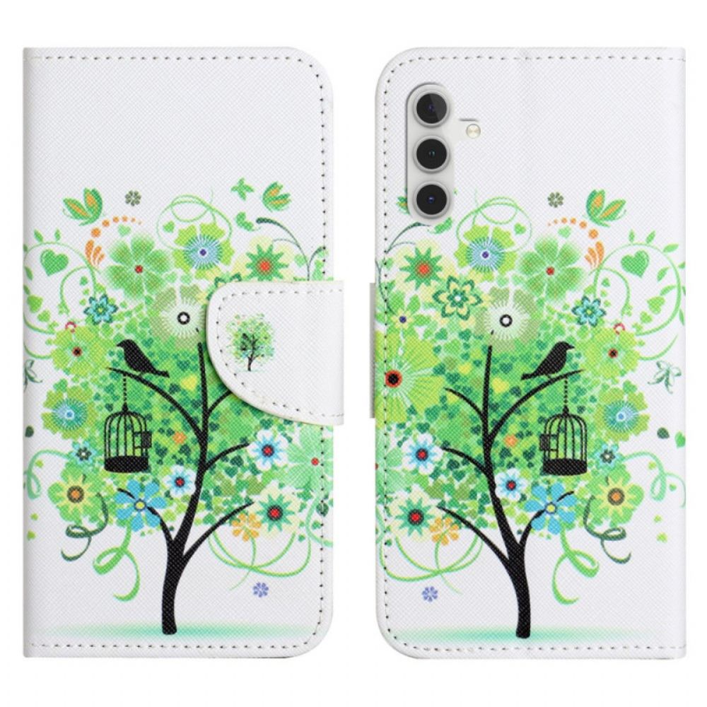 Bescherming Hoesje Samsung Galaxy S24 Fe Groene Boom