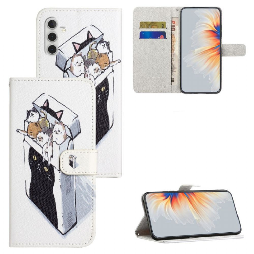 Bescherming Hoesje Samsung Galaxy S24 Fe Katten In De Sleutelkoorddoos