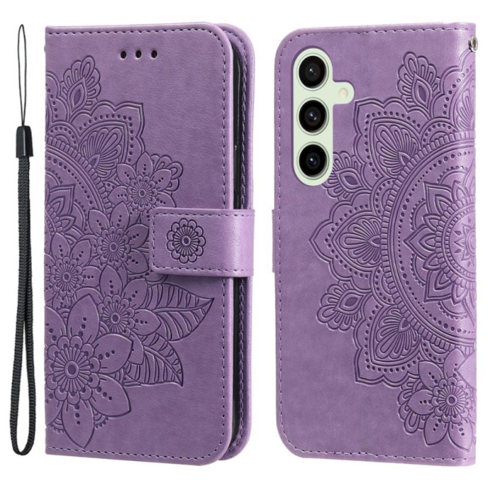 Bescherming Hoesje Samsung Galaxy S24 Fe Mandala-print