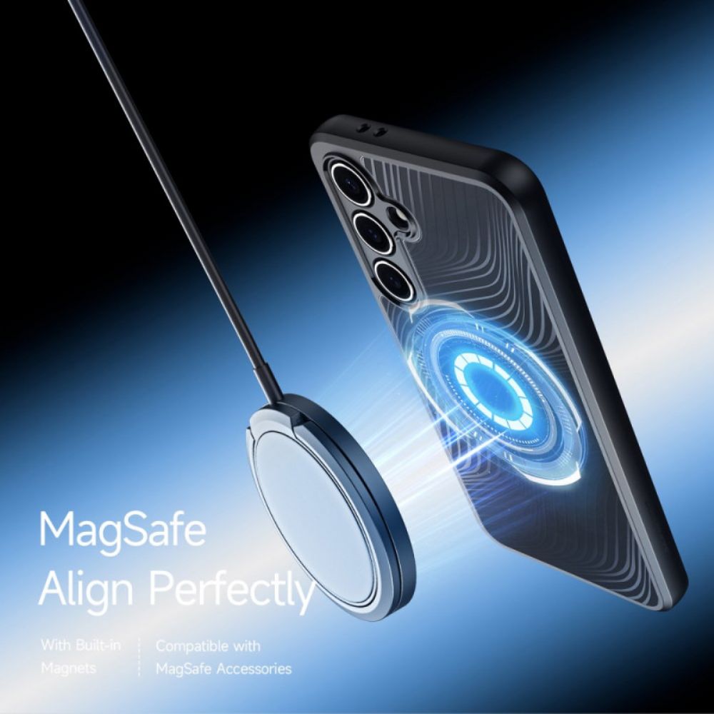 Cover Hoesje Samsung Galaxy S24 Fe Telefoonhoesje Magnetische Aimo-serie Dux Ducis