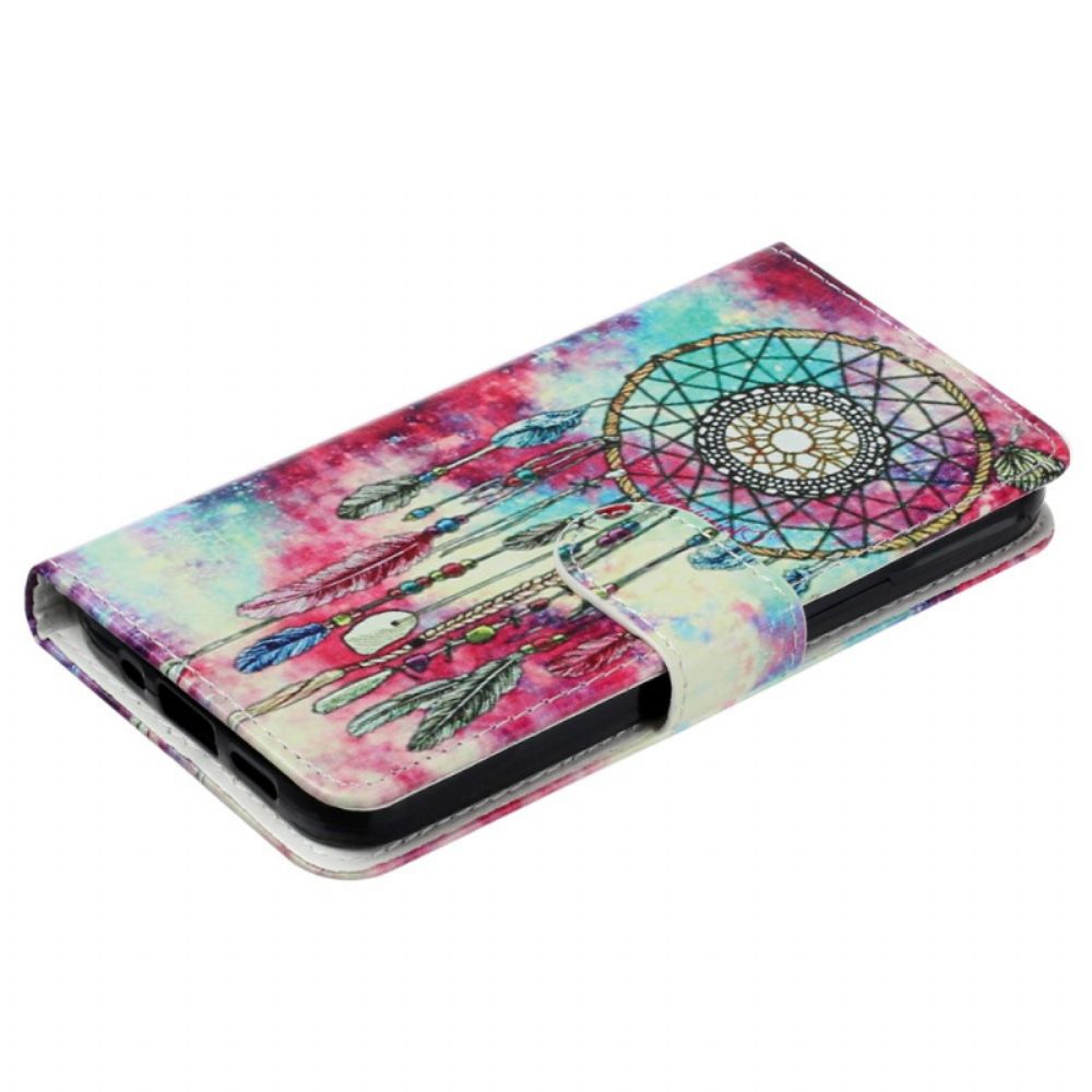 Folio-hoesje Samsung Galaxy S24 Fe Dromenvangerpatroon