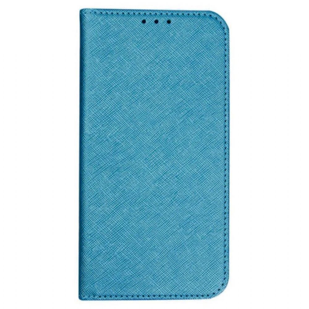 Folio-hoesje Voor Samsung Galaxy S24 Fe Kruistextuur