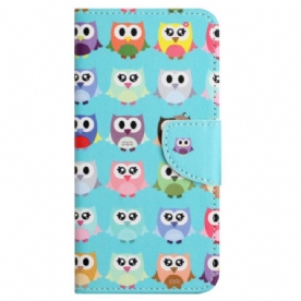 Leren Hoesje Samsung Galaxy S24 Fe Uilenstam Bescherming Hoesje