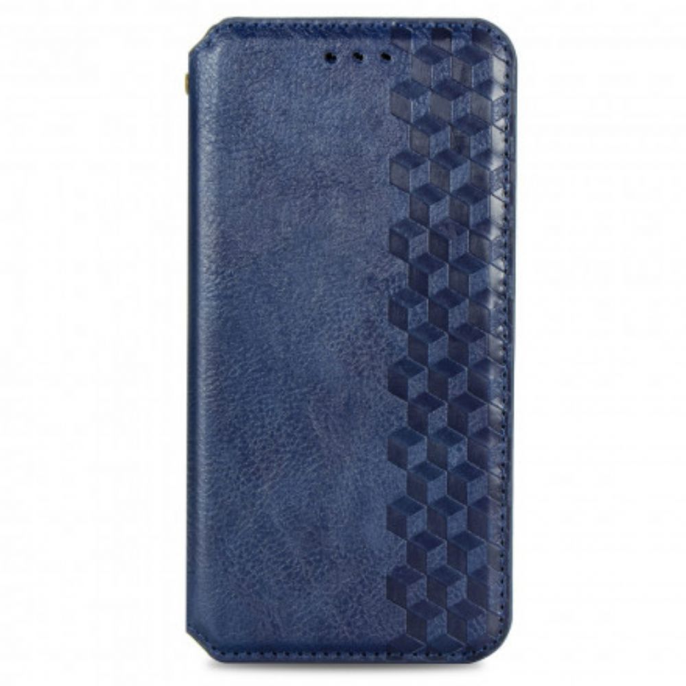 Bescherming Hoesje voor Samsung Galaxy A71 5G Folio-hoesje Diamond Textuur Leder Effect