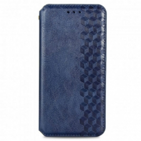 Bescherming Hoesje voor Samsung Galaxy A71 5G Folio-hoesje Diamond Textuur Leder Effect