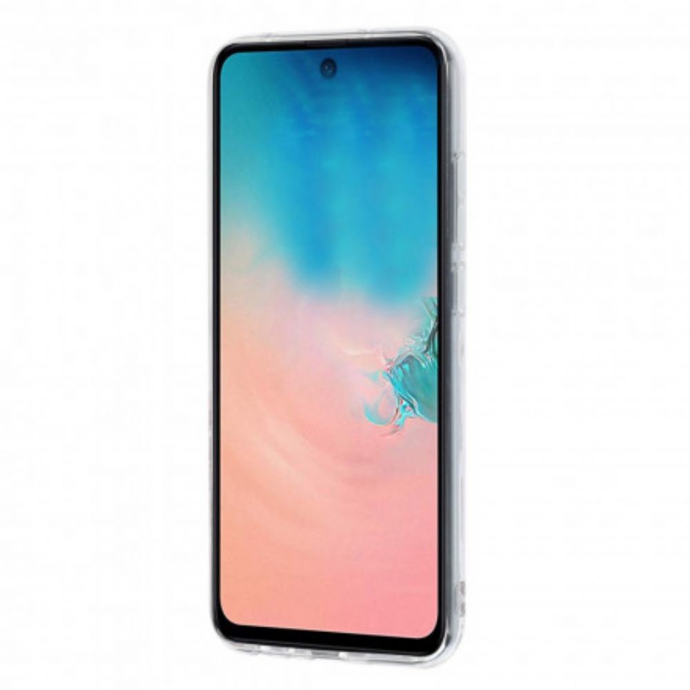 Telefoonhoesje voor Samsung Galaxy A71 5G Geometrie Marmer Variatie