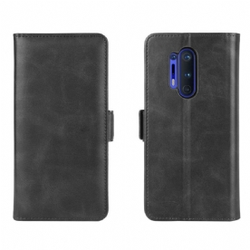 Folio-hoesje voor OnePlus 8 Pro Flip Case Dubbele Klep