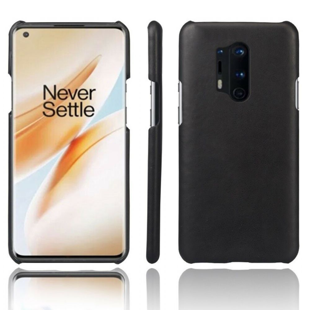 Hoesje voor OnePlus 8 Pro Ksq Leereffect