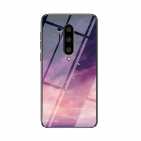 Hoesje voor OnePlus 8 Pro Sterrenhemel Gehard Glas