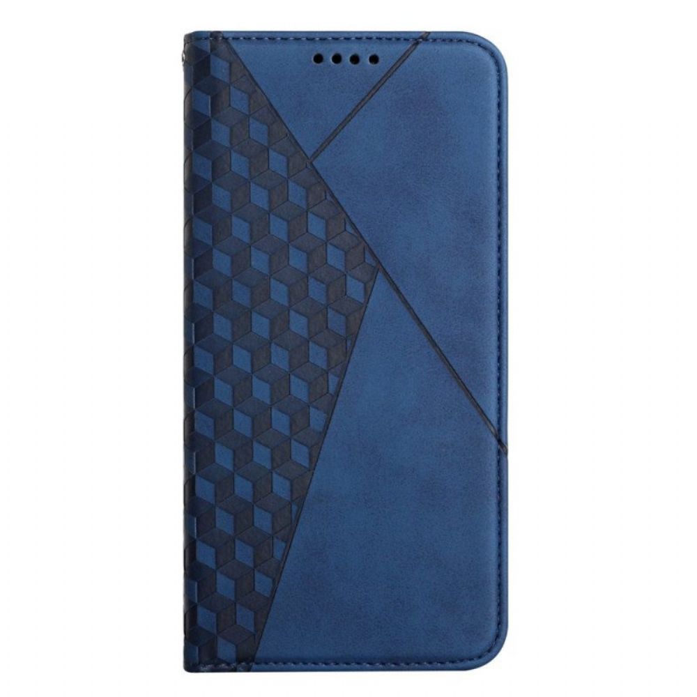 Bescherming Hoesje voor Samsung Galaxy S23 Plus 5G Folio-hoesje Stijl Leer 3d-patroon