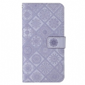 Folio-hoesje voor Samsung Galaxy S23 Plus 5G Tapijt Patroon