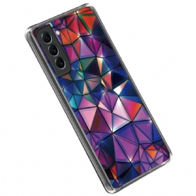 Hoesje voor Samsung Galaxy S23 Plus 5G Flexibele Geometrie