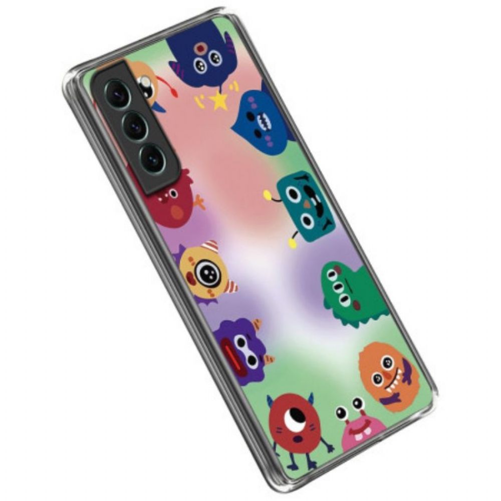 Hoesje voor Samsung Galaxy S23 Plus 5G Flexibele Kleine Monsters