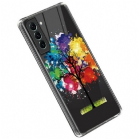 Hoesje voor Samsung Galaxy S23 Plus 5G Naadloze Aquarel Boom